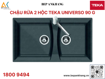 Chậu rửa 2 hộc Teka UNIVERSO 90 GT - Châu Âu